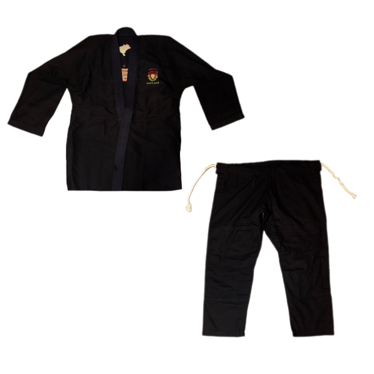 Kimono Brasil Rasta - Black