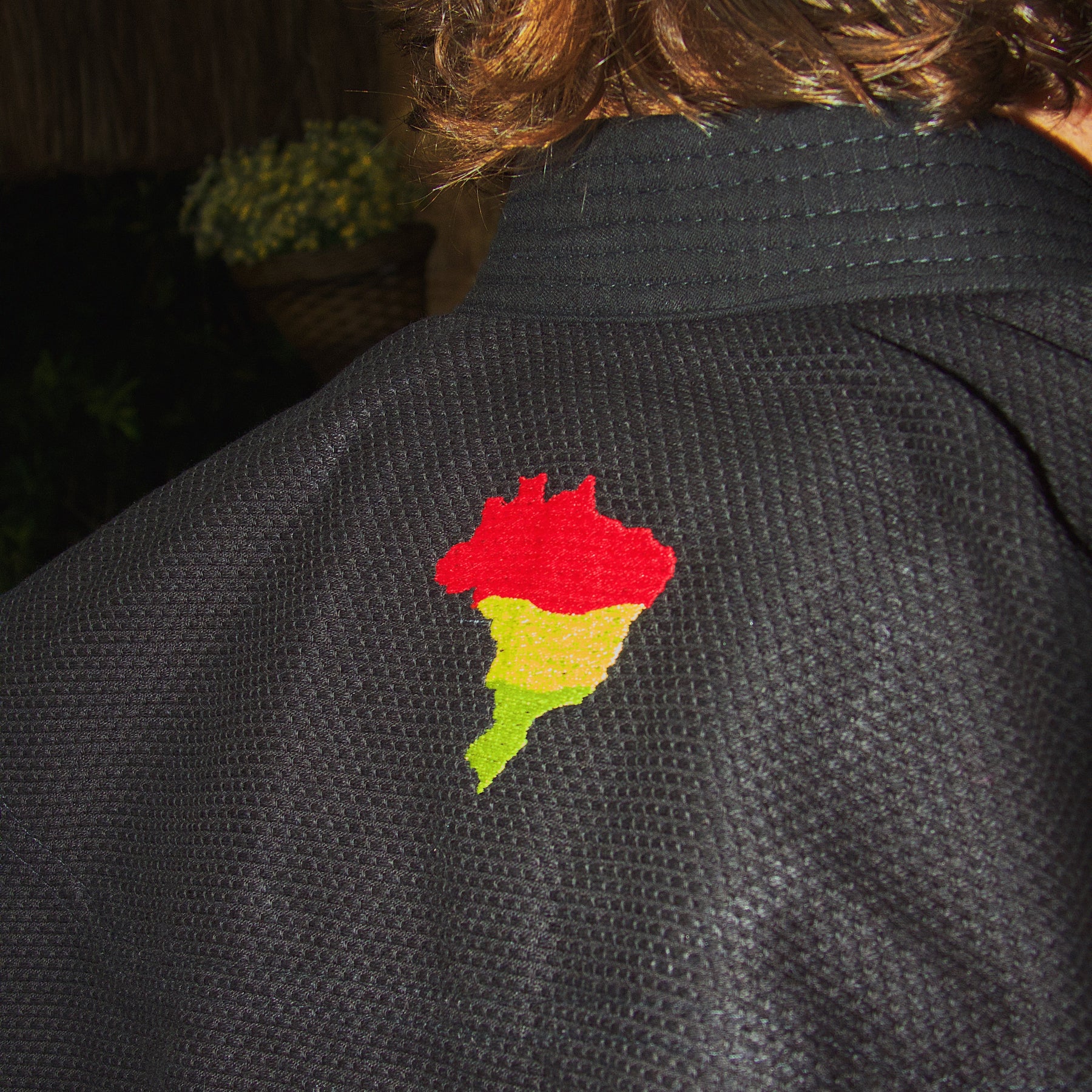 Kimono Brasil Rasta - Negro