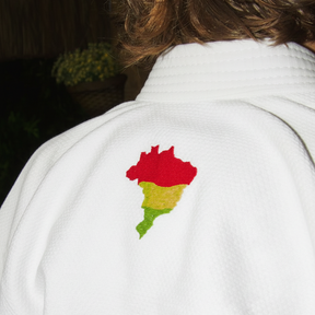 Kimono Brasil Rasta - Blanco