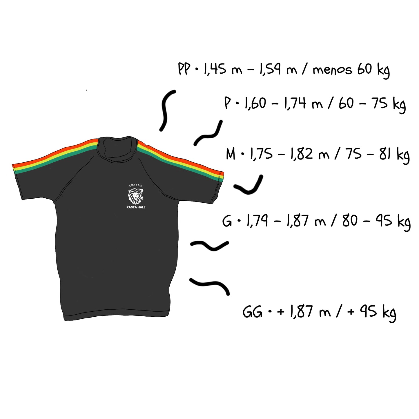 PGA x Rasta: White Snake Rashguard