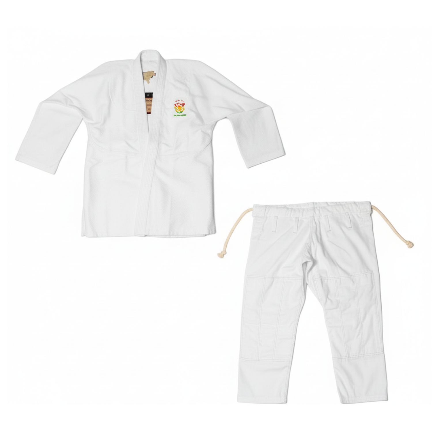 Kimono Brasil Rasta - Blanco